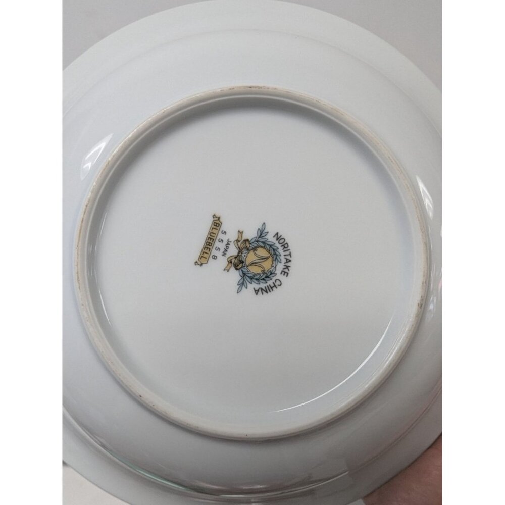 Set Of 4 Noritake Bluebell Soup Cereal Bowls 5558 Fine China - Picture 7 of 7